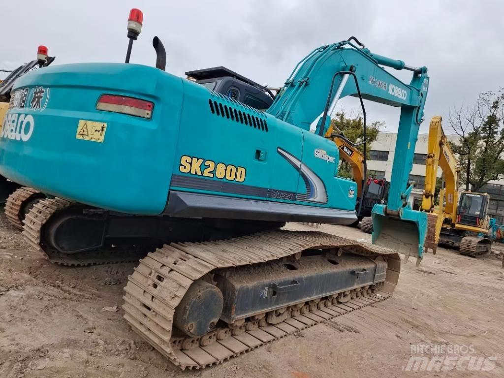 Kobelco SK 260 Paletli ekskavatörler