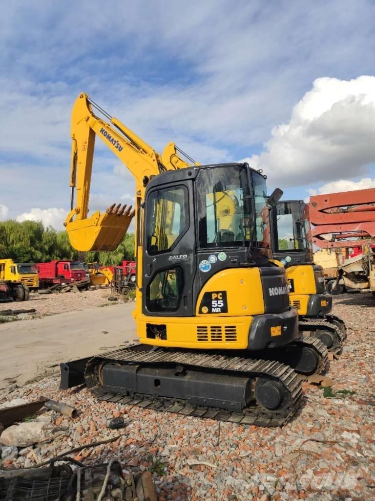 Komatsu PC 55 MR Mini ekskavatörler, 7 tona dek
