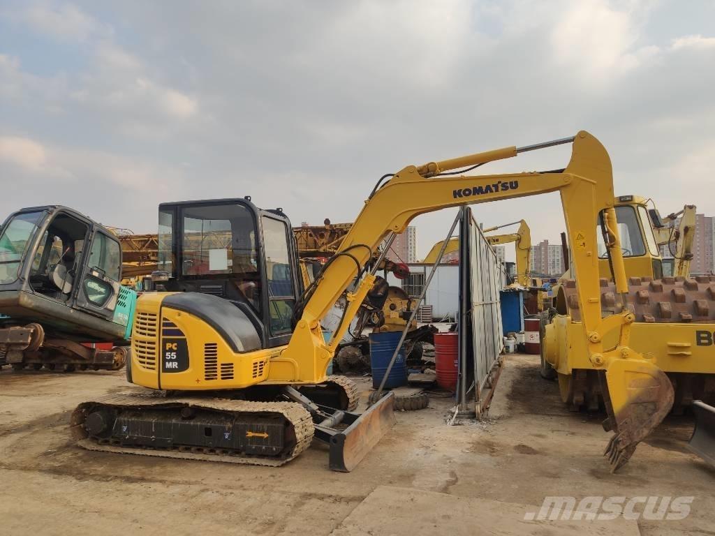 Komatsu PC 55 MR Mini ekskavatörler, 7 tona dek