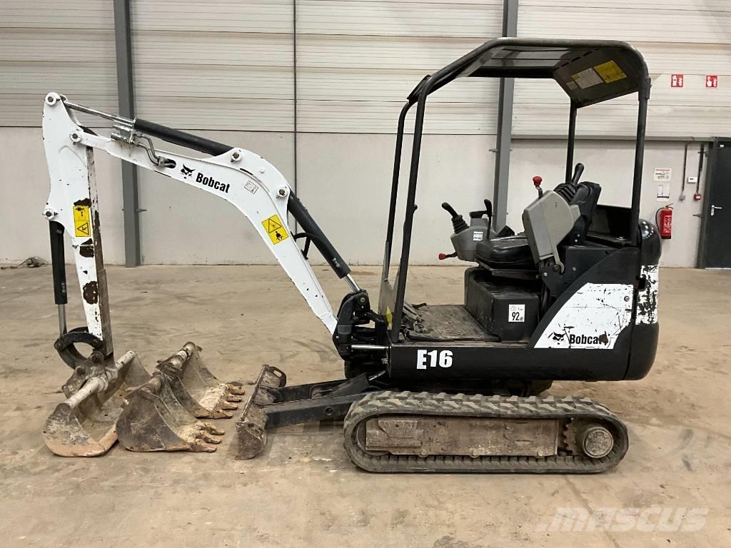 Bobcat E 16 Mini ekskavatörler, 7 tona dek