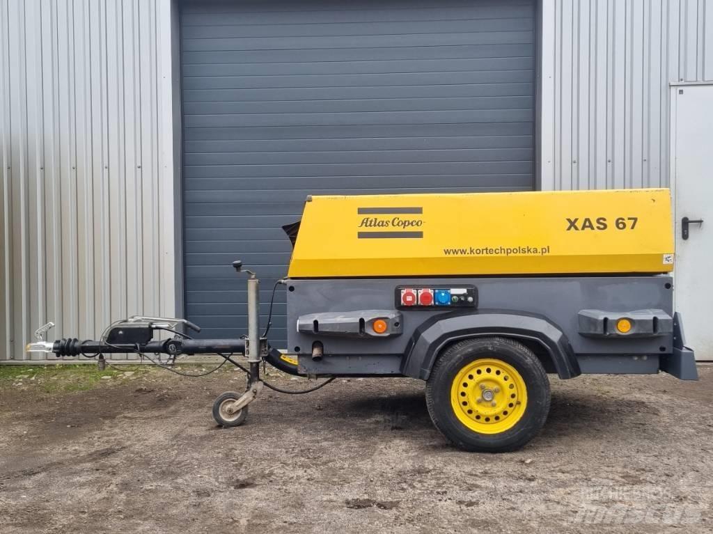 Atlas Copco XAS 67 Kompresörler