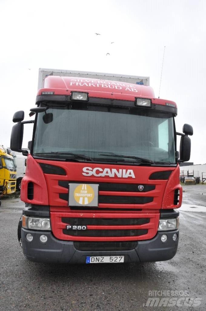 Scania P230 4X2 Kapali kasa kamyonlar