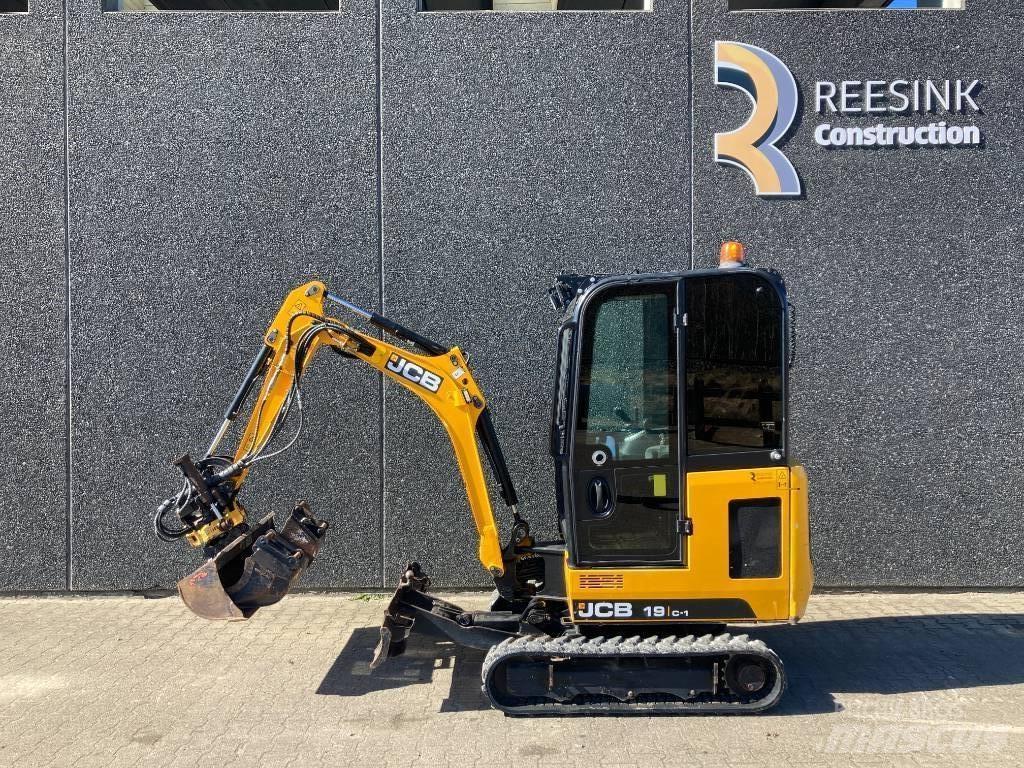 JCB 19 C-1 Mini ekskavatörler, 7 tona dek