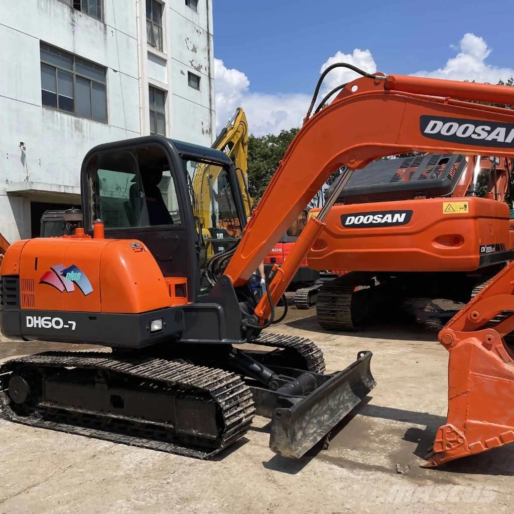 Doosan DH60-7 Mini ekskavatörler, 7 tona dek