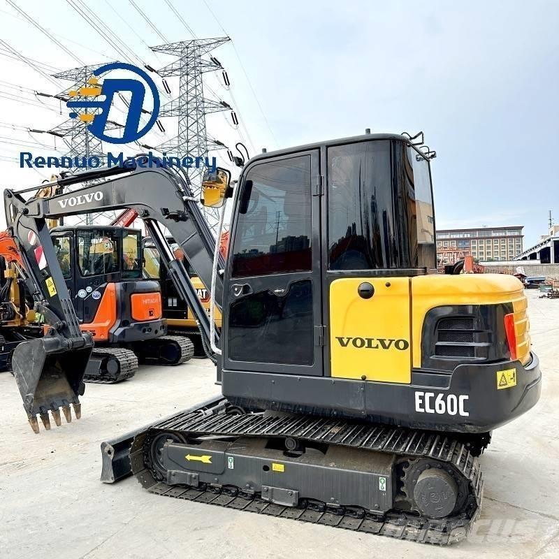 Volvo EC 60 D Mini ekskavatörler, 7 tona dek