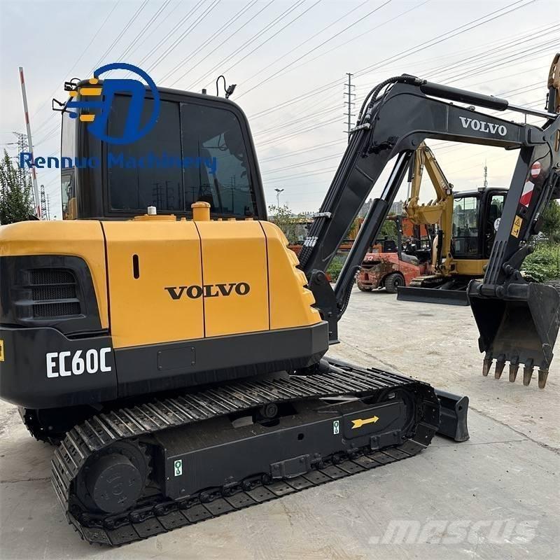Volvo EC 60 D Mini ekskavatörler, 7 tona dek
