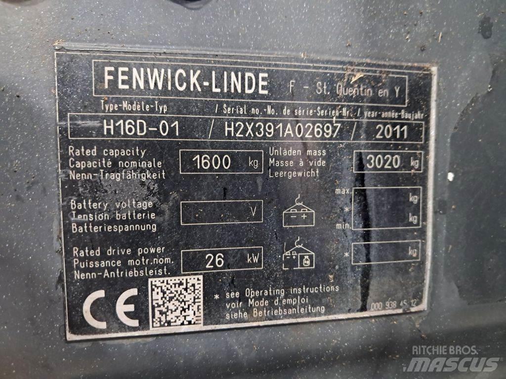 Linde H16D-01 Dizel forkliftler