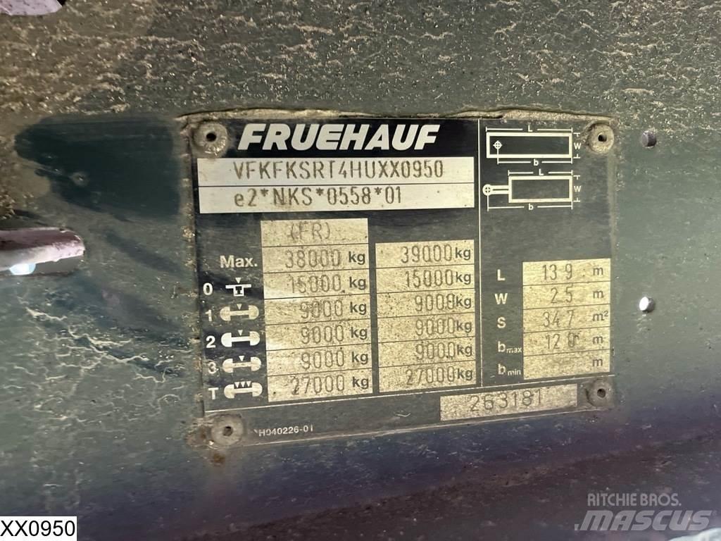 Fruehauf Tautliner Perdeli yari çekiciler