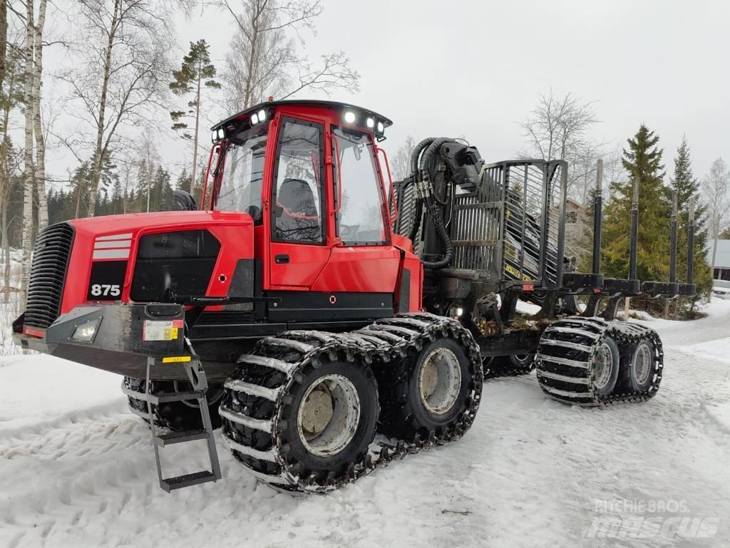 Komatsu 875 Tomruk yükleyici traktörler