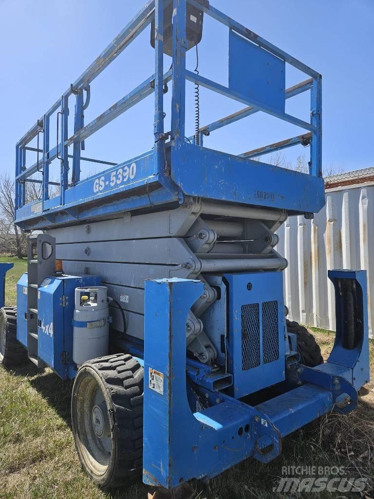 Genie GS 5390 RT Makasli platformlar