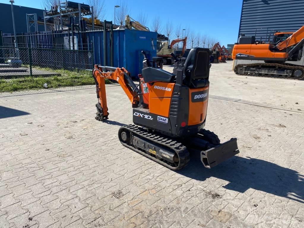 Doosan DX 10 Z Mini ekskavatörler, 7 tona dek