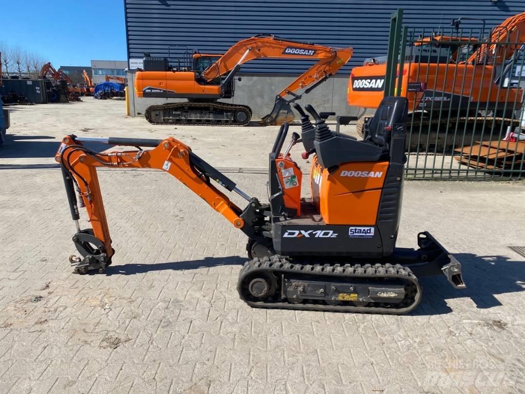 Doosan DX 10 Z Mini ekskavatörler, 7 tona dek