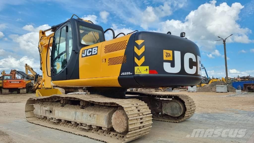 JCB JS 220 LC Paletli ekskavatörler