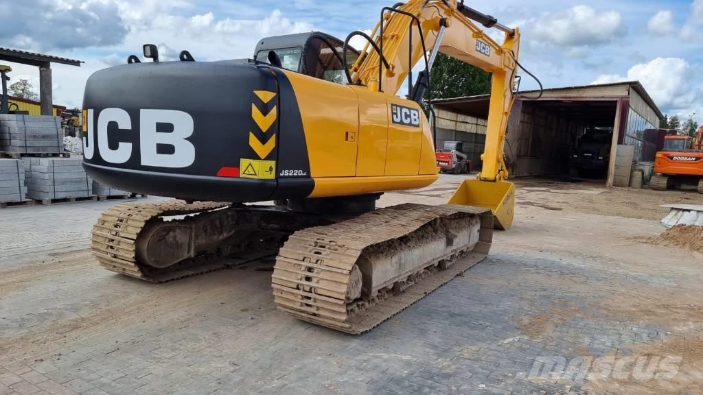 JCB JS 220 LC Paletli ekskavatörler