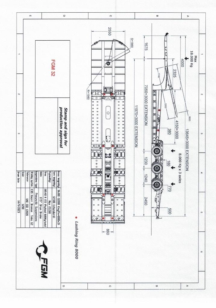 FGM 32 Flatbed çekiciler