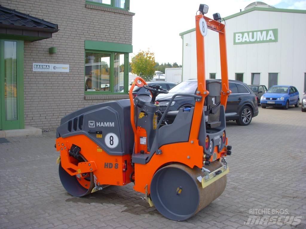 Hamm HD 8 VV Çift tamburlu silindirler