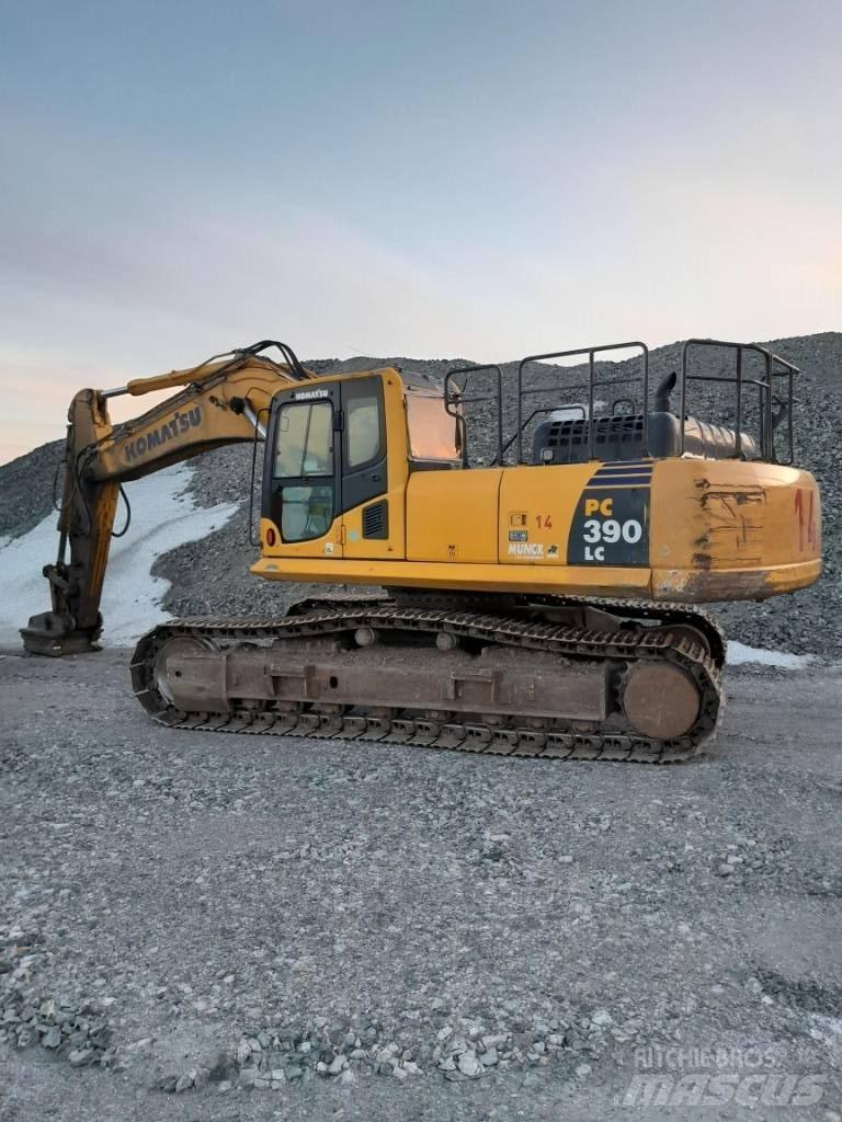 Komatsu PC390LC-8 Paletli ekskavatörler