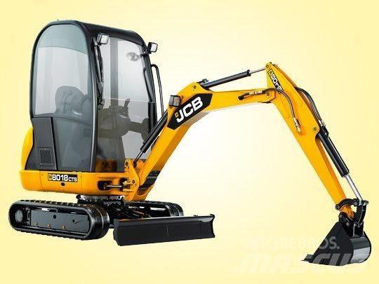 JCB 8018 CTS Mini ekskavatörler, 7 tona dek