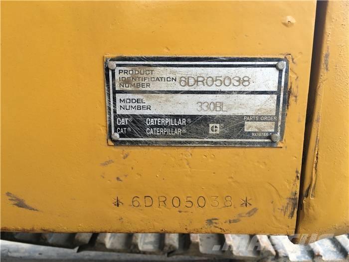 CAT 330 B L Paletli ekskavatörler