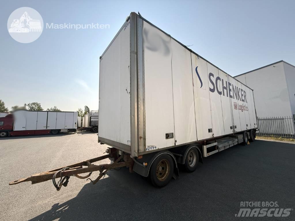 NTM UTP-39L-4 Kapali kasa treylerler