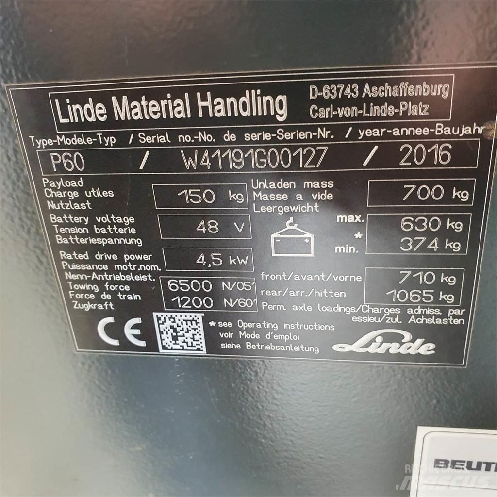 Linde P60 Çekiciler