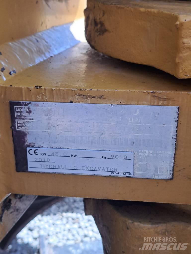 CAT 308 D Paletli ekskavatörler