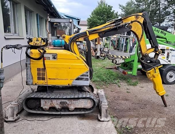 Brokk 160 Mini ekskavatörler, 7 tona dek