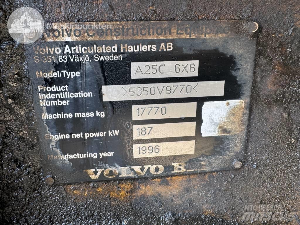 Volvo A 25 C Belden kirma kaya kamyonu