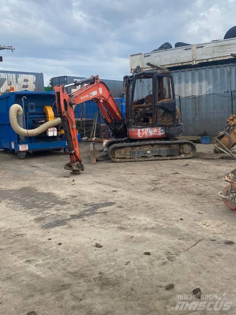 Kubota U 55-4 Bomlar ve kollar