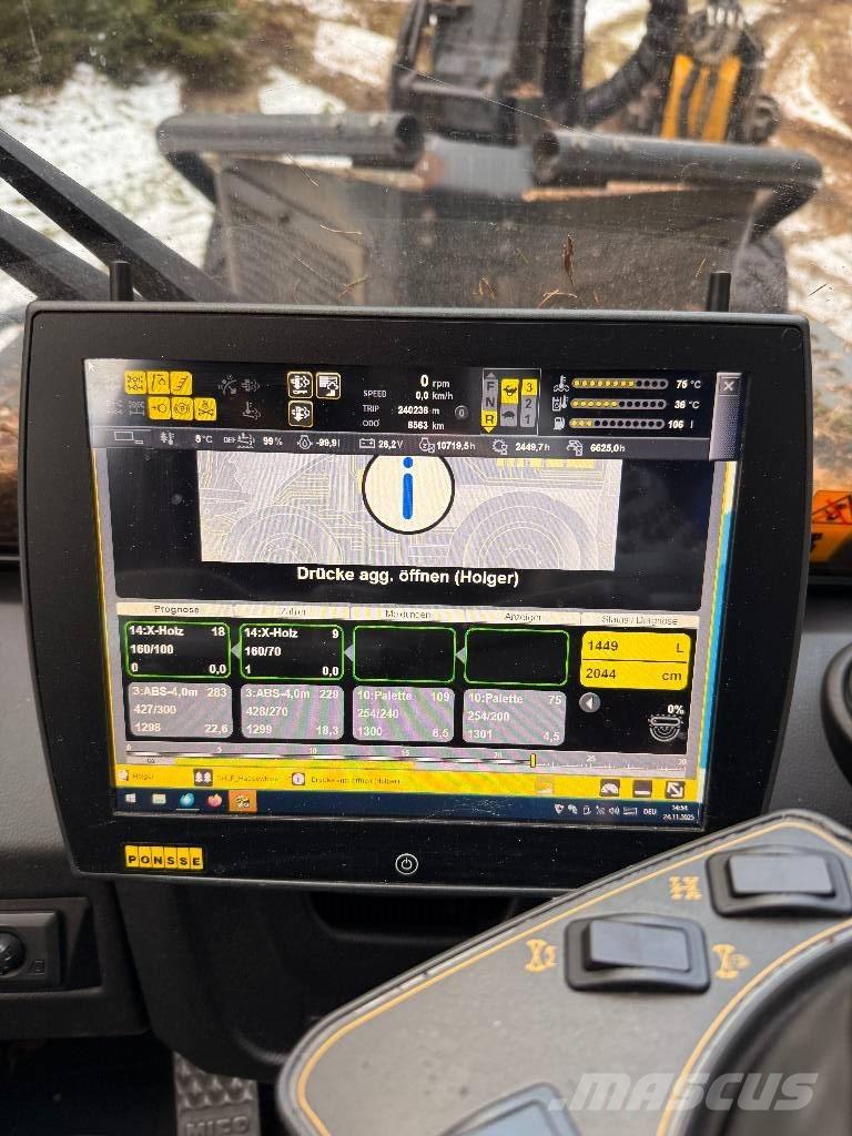 Ponsse Ergo 8W Biçerdöverler