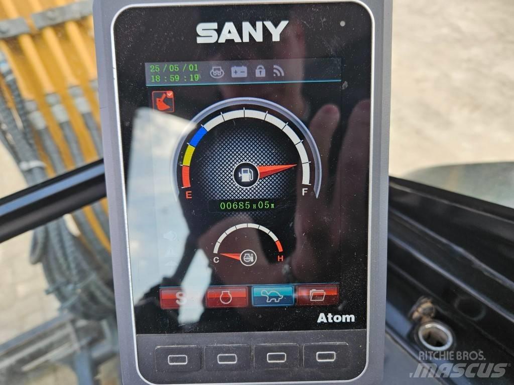 Sany SY 26 U Mini ekskavatörler, 7 tona dek