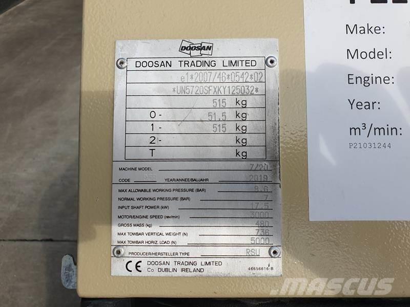 Doosan 7 / 20 Kompresörler