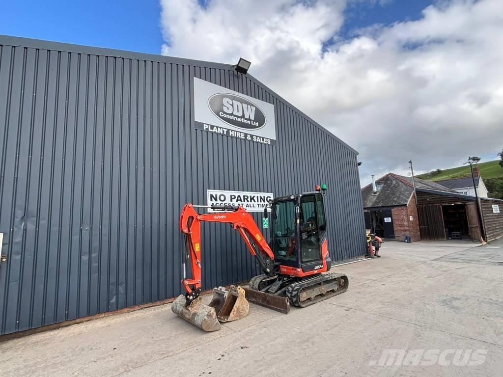 Kubota U 27 Mini ekskavatörler, 7 tona dek