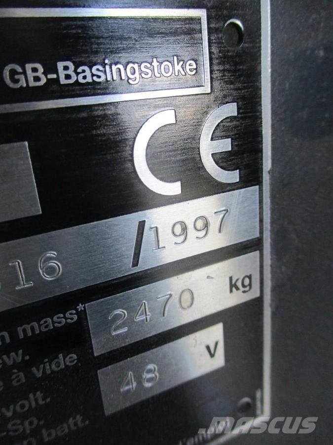 Linde E 16C Elektrikli forkliftler