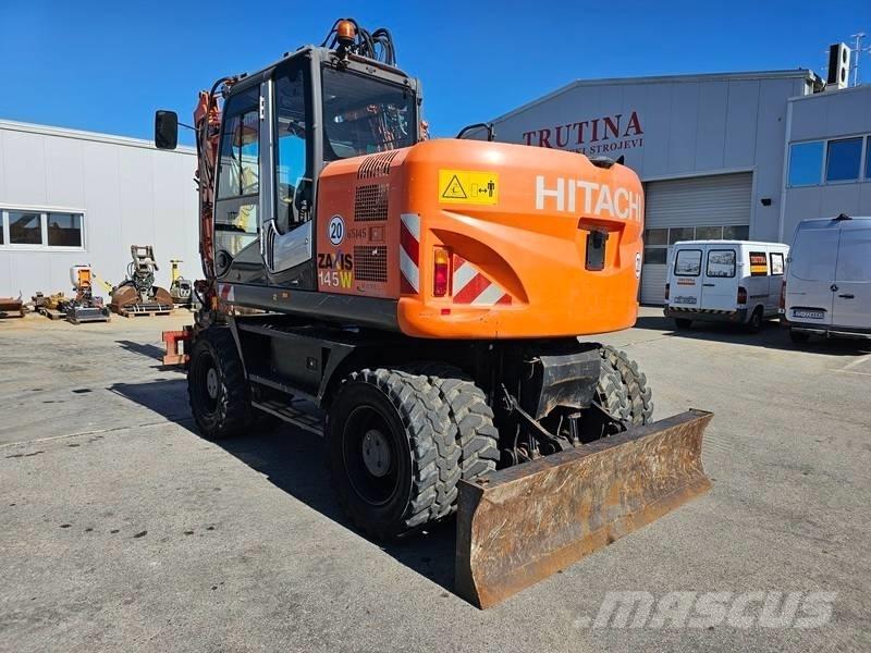 Hitachi ZX 145 W-3 Lastik tekerli ekskavatörler