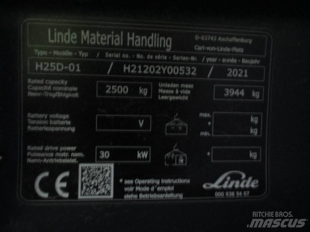 Linde H25D Dizel forkliftler