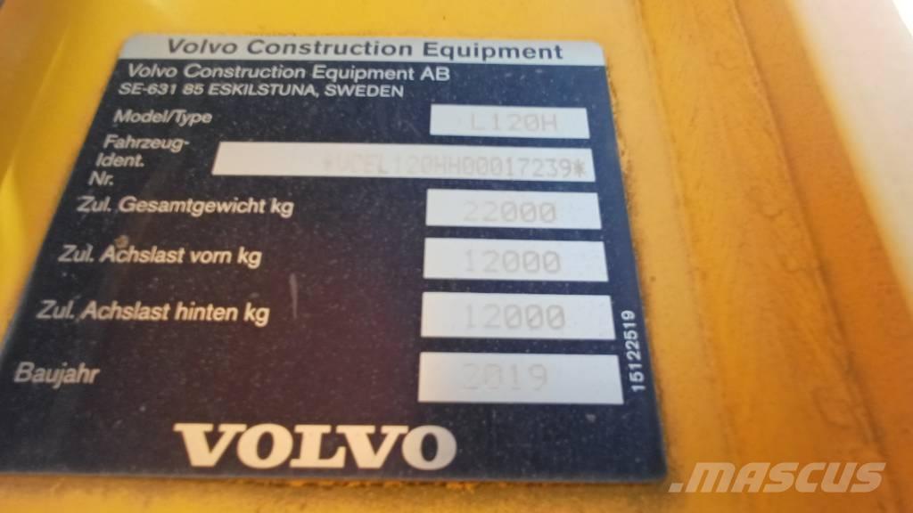 Volvo L 120 H Tekerlekli yükleyiciler
