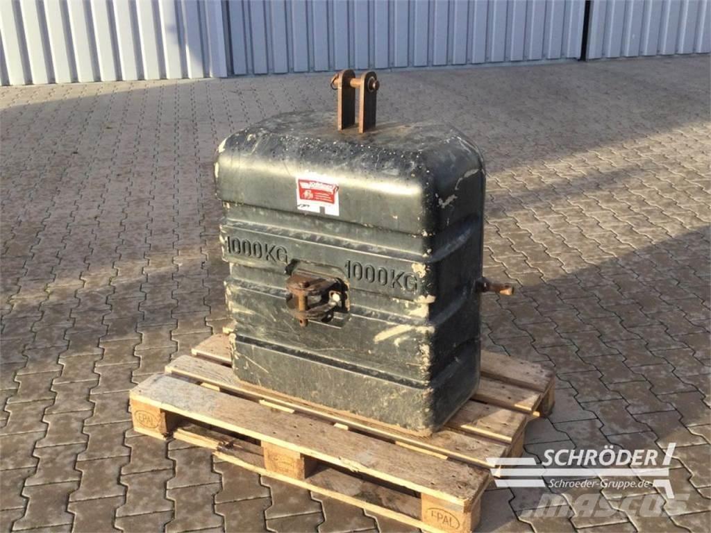  1000 KG Diger traktör aksesuarlari