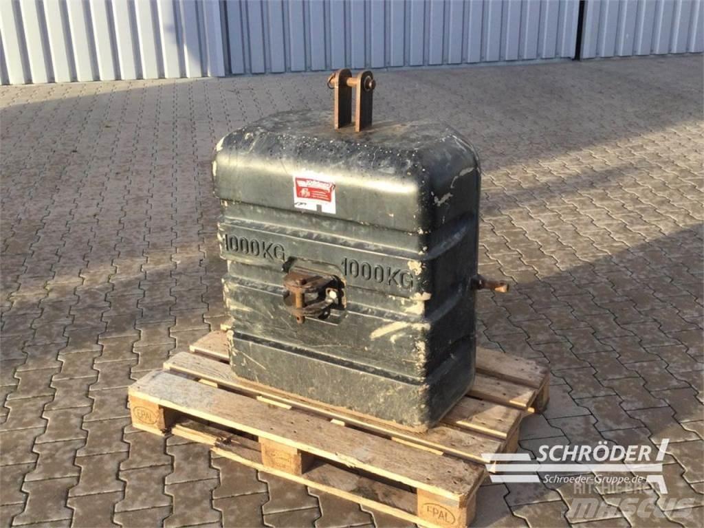  1000 KG Diger traktör aksesuarlari