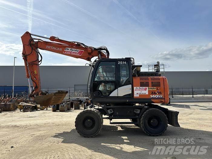 Hitachi ZX140W-6 Lastik tekerli ekskavatörler