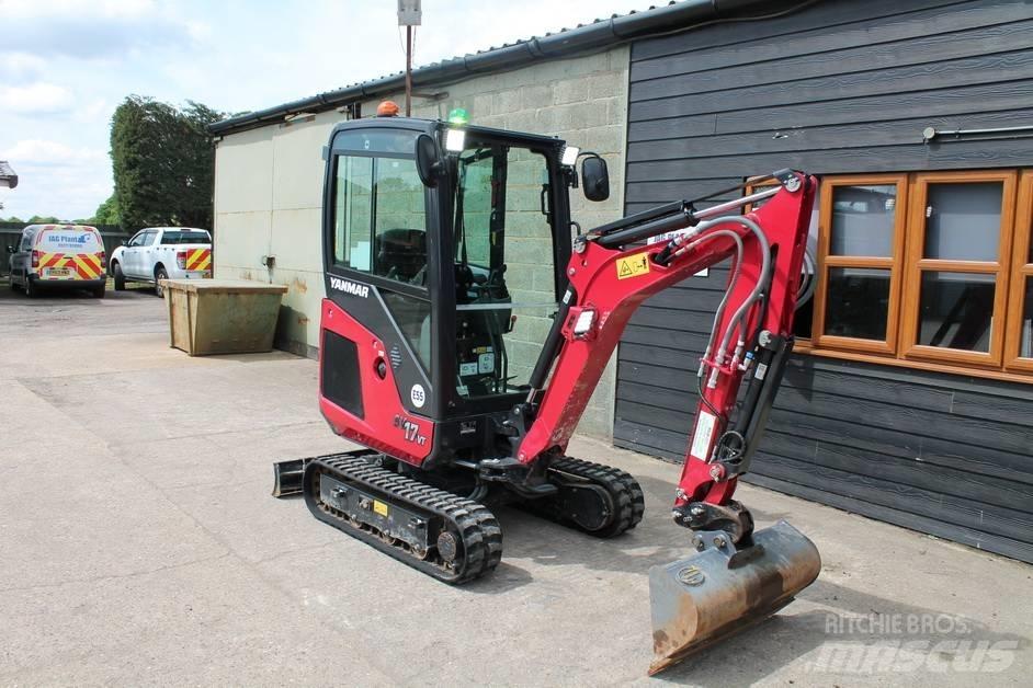 Yanmar SV 17VT Mini ekskavatörler, 7 tona dek