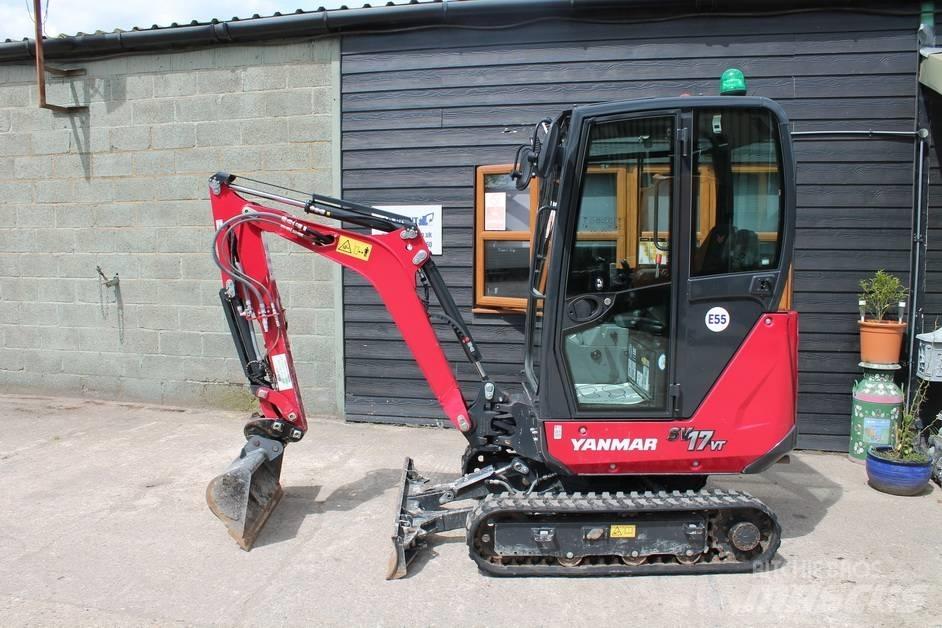Yanmar SV 17VT Mini ekskavatörler, 7 tona dek