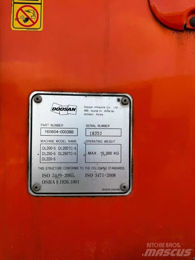 Doosan DL250-5 Tekerlekli yükleyiciler
