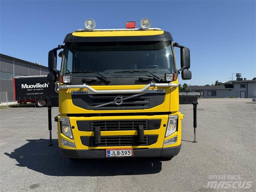 Volvo FM 370 6X2 Araç üzeri vinçler