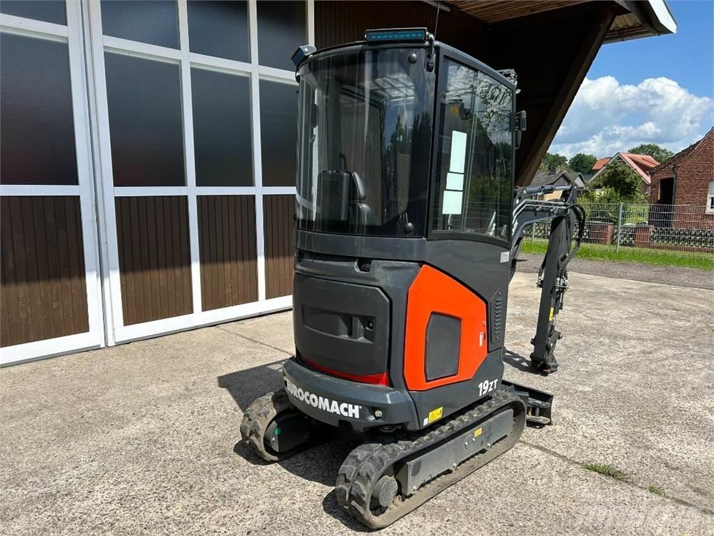 Eurocomach 19ZT Mini ekskavatörler, 7 tona dek