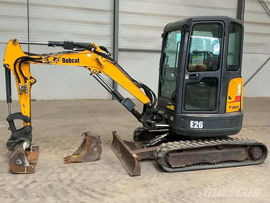 Bobcat E 26 EM Mini ekskavatörler, 7 tona dek