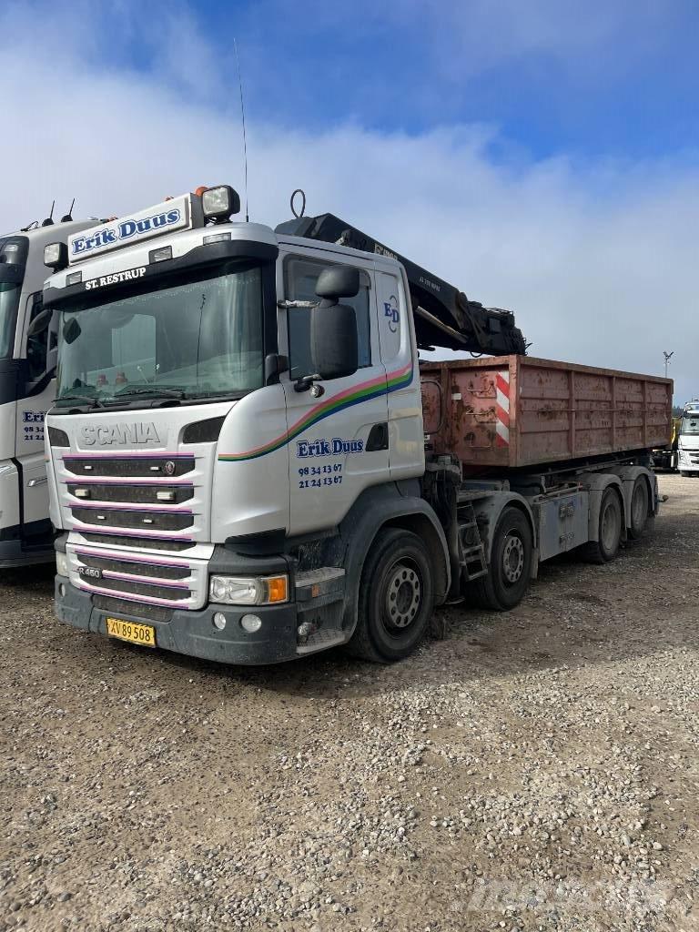 Scania R 450 Araç üzeri vinçler