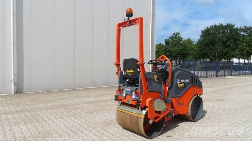 Hamm HD8 VV Çift tamburlu silindirler