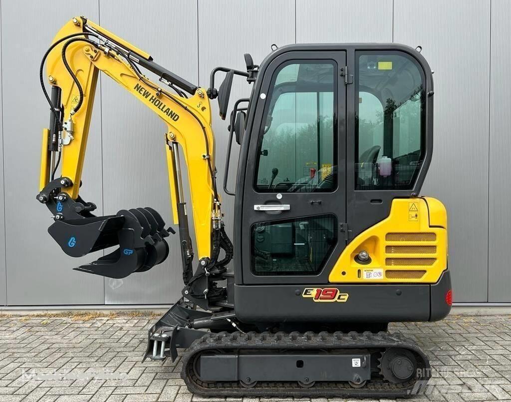 New Holland E19C Mini ekskavatörler, 7 tona dek