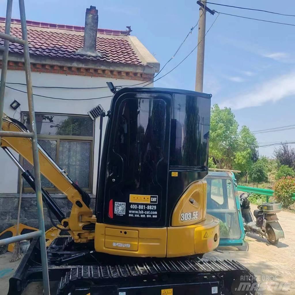 CAT 303.5 E CR Mini ekskavatörler, 7 tona dek